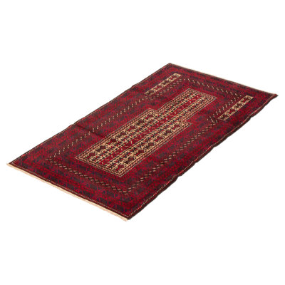 Dequita Wool Oriental Indoor Rug