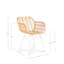 Meridan 47cm H Side Chair