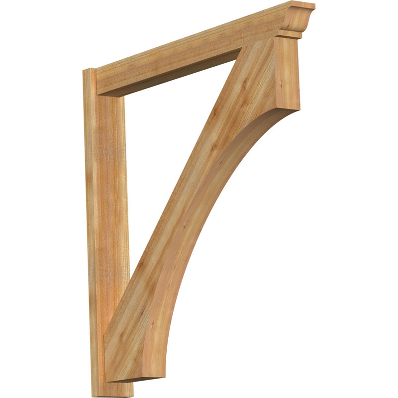 Persienne en bois Westlake, Sapin Douglas de 7 1/2 po (lisse), P 48 po x H 48 po