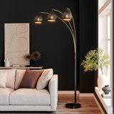 83'' Black Tree Floor Lamp