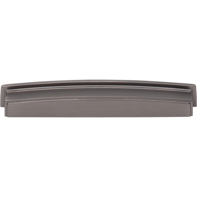 Cup / Bin Pull, Brushed Pewter