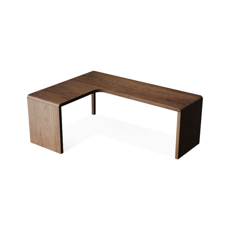 GI791852923274&Size Modular L-Shaped Solid Wood Solid Wood Writing Desk, Left Hand Facing, 29.53" H x 86.61" W x 55.12" D
