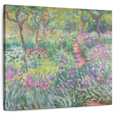 The Iris Garden At Giverny 1900