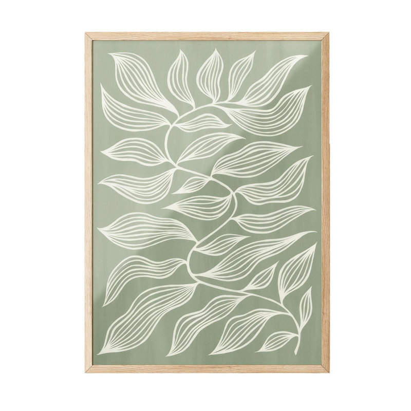 Peinture décorative encadrée