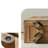 American style retro display bookcase
