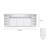 Mera White Lacquer Mirrored Buffet Server