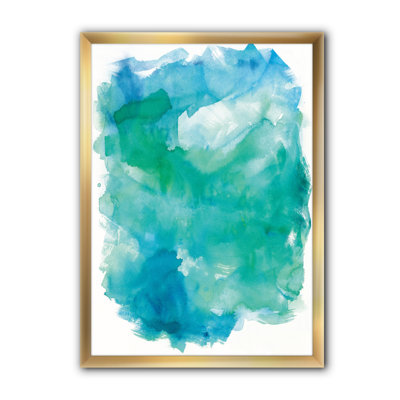 Cadre photo "sea glass" , reproduction d’art sur toile
