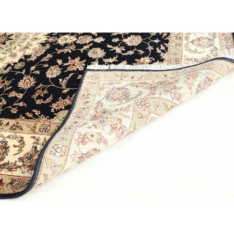 Hand Woven Wool Oriental Area Rug, Rectangle 8' x 10'