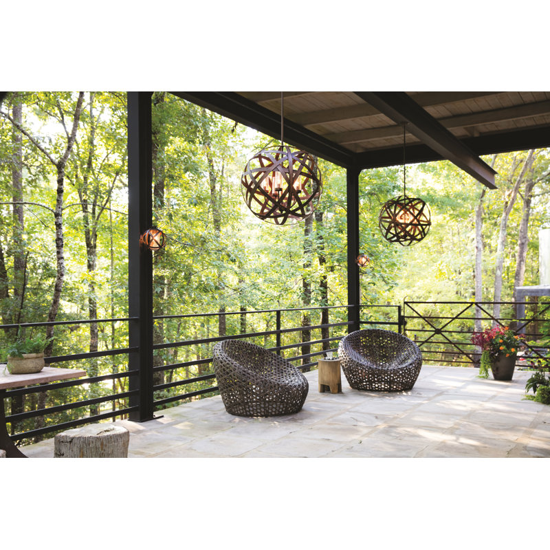 Allyssa 3 - Light Outdoor Pendant