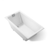 Tea-for-Two® 66" x 36" Dop-In or undermount