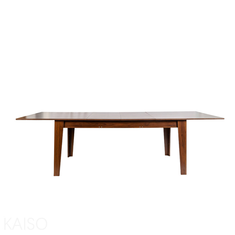 Table de salle à manger, grande table de cuisine extensible de 106,3 po
