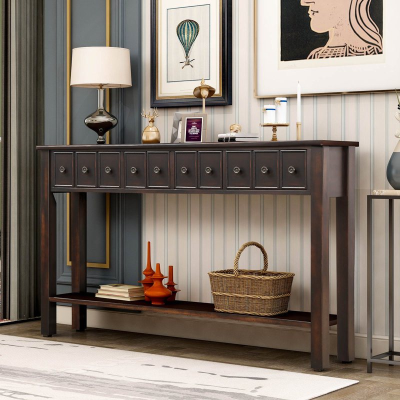 Table d'appoint Tarsita, Noir 1
