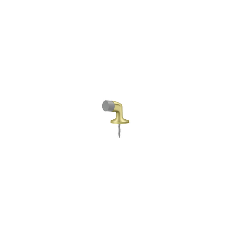 Kick Stop, Polished Brass