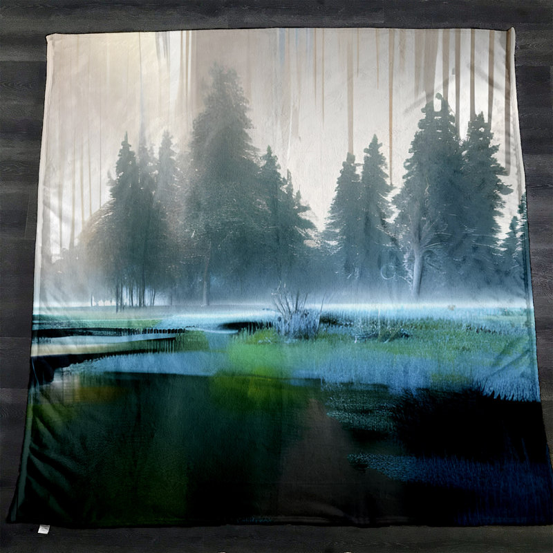 Throw Blanket, 68" W x 80" L