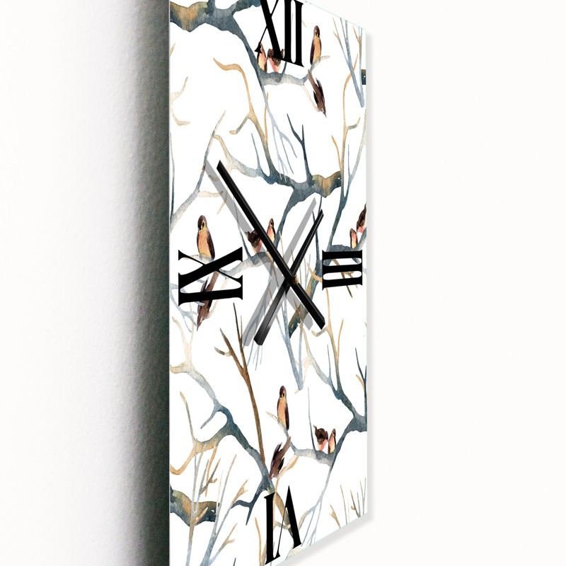 Petits oiseaux sur les branches d'arbre I, Grand