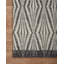 Tapis ivoire / gris anthracite tissé à la main Roseanna-1130813054