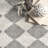 Fractal Diamond Wool Gray Area Rug-1985313663