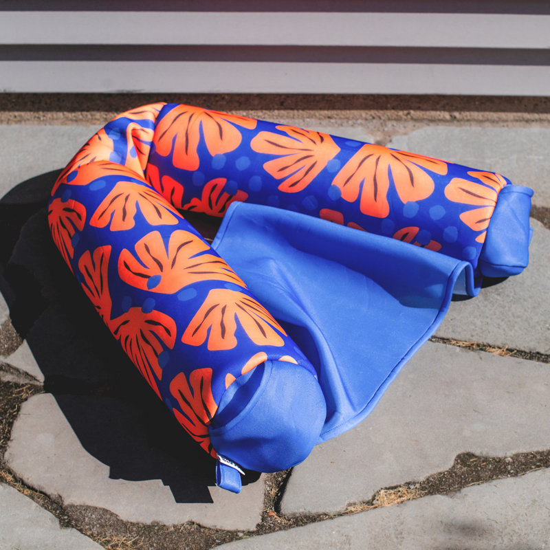 Big Joe Noodle Sling Pool Float, Noodle Sling XL, Blue/Orange