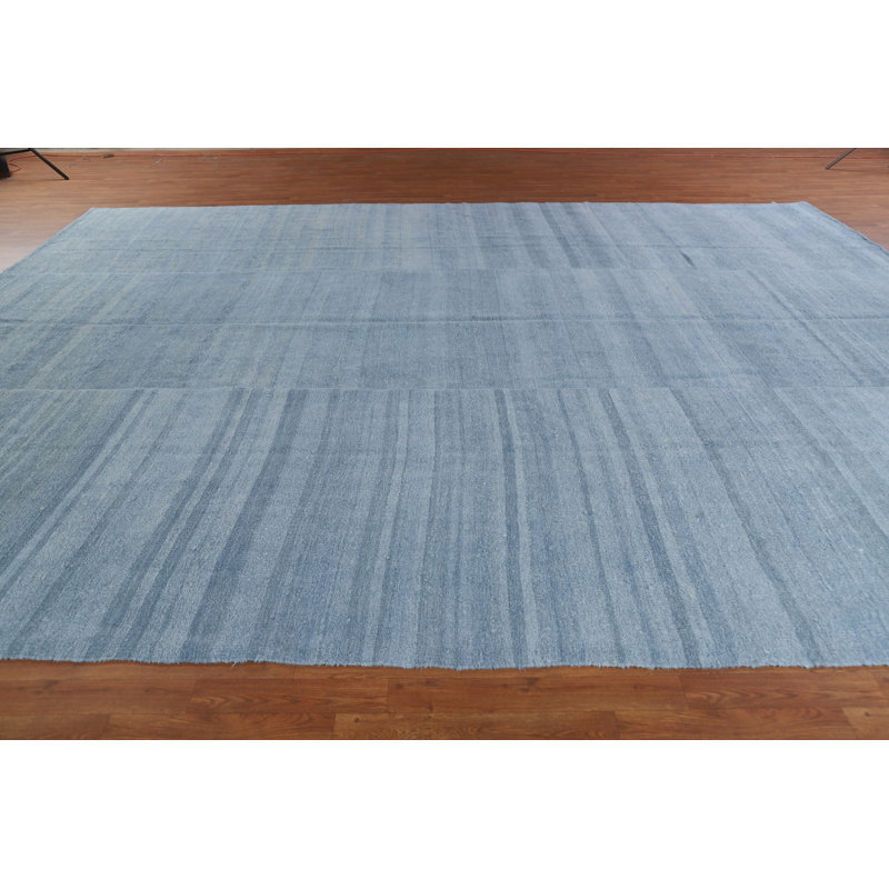 Tapis turc à gros légumes kilim 12x15