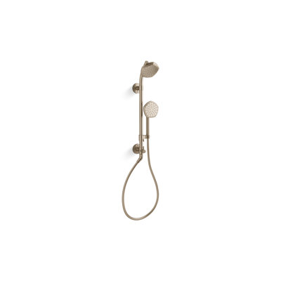 Ensemble de colonne de douche Hydrorail-S occasion avec pomme de douche et douche à main 1,75 gallons par minute