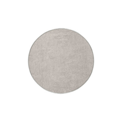 Machine Washable Beige Area Rug