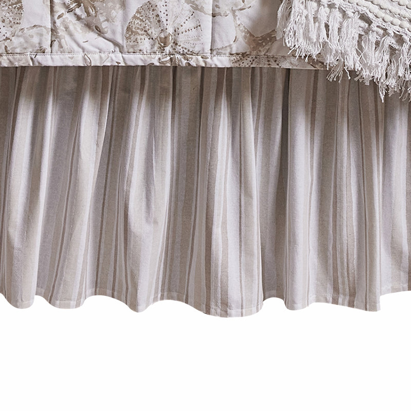 Beach Cove Bed Skirt, King