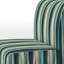 Fauteuil de chambre Serene Stripes - Rembourré