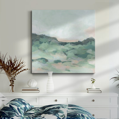 Mint Vista I-Gallery Wrapped Canvas