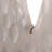 Tall Wood Floor Statue Sculpture - Modern Figurine Decoration for Living Room or Entryway Accent - Decorative Objects for Home Decor - White