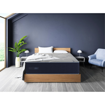 Matelas en mousse de gel avec base de soutien - Fournit un confort optimal, un mouvement de partenaire réduit assure un sommeil paisible pour les deux
