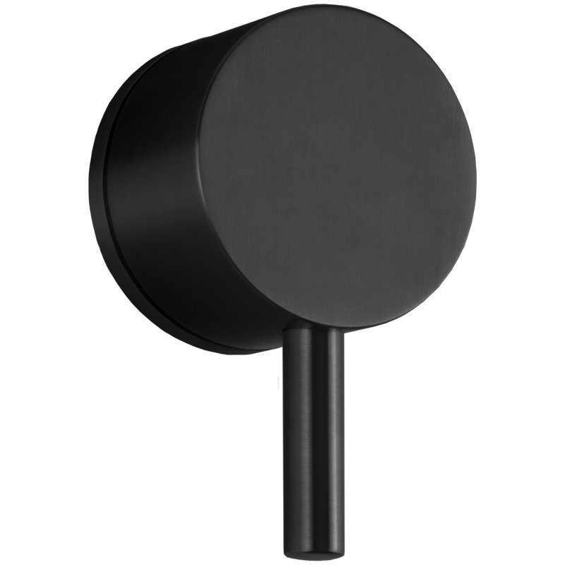 Shower Arm and Bath Panels, Black