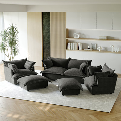 6 Seater Sectional