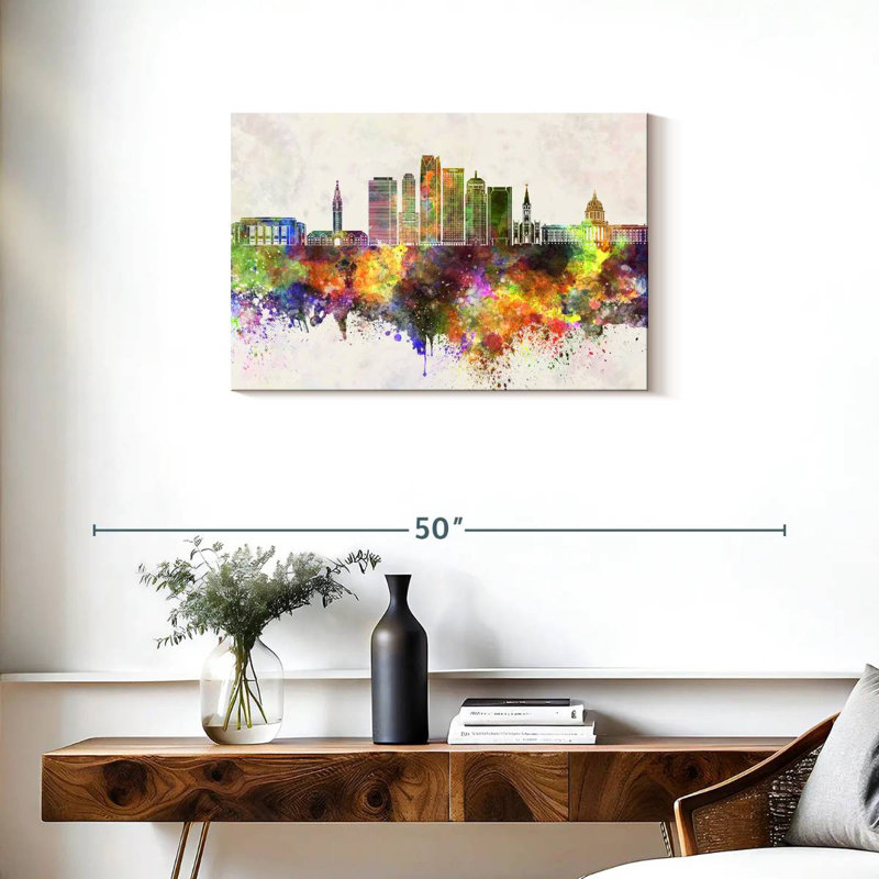 Nicci Oklahoma State, 20" H x 30" W