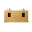 Ensemble de meuble-lavabo double 72 po Hermes-1562181973-1562181969