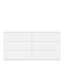 Priyaka 154 cm W Chest of 6 Drawers-723883698