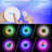 Floating Pool Lights, Pool Light With 6 Dynamic Lighting Effects, IP68 Waterproof Pool Lights That Float, Rechargeable RGB Upper And Lower Colour Changing Lights For Hot Tub, Patio 4 Pack