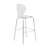 Edenfield Acrylic Barstool with Steel Frame in Chrome Finish-1665536330