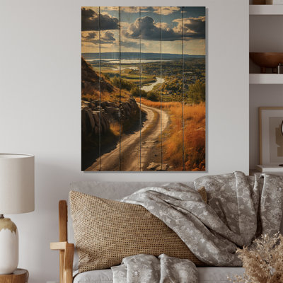 Ermengarda Vermont Mountain Landscape II On Wood Print -  Millwood Pines, 58926E561090422F99EC5F5394F39CE5