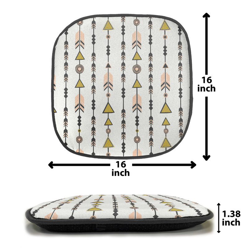 Outdoor 1.38'' Dining Chair Seat Cushion