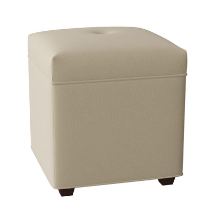Kaplan 19" Wide Square Storage Ottoman