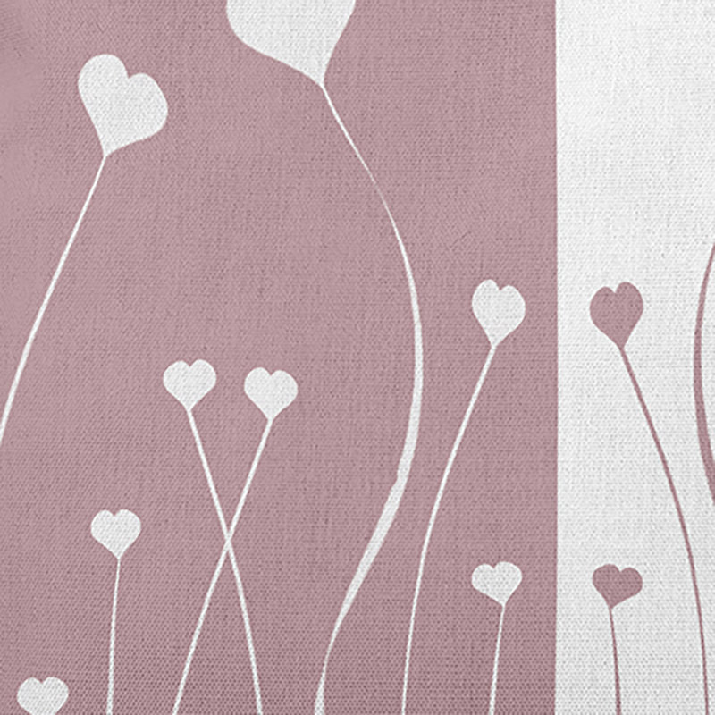Coussin décoratif Growing Love PHF1640PU51, H 18 po x l 18 po, Carré