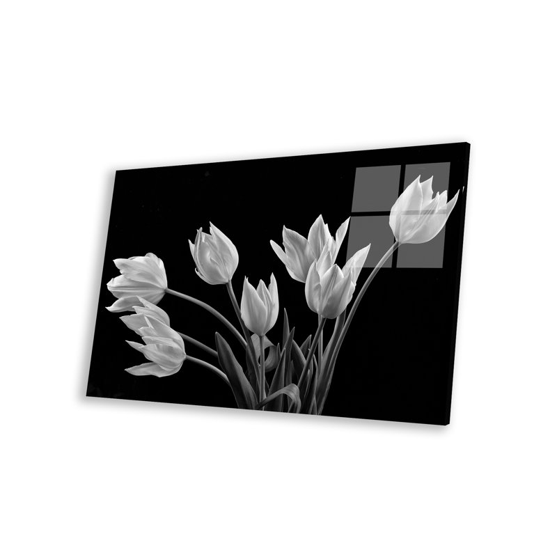 Tulipes sur plastique / acrylique par Dennis Frates, peinture