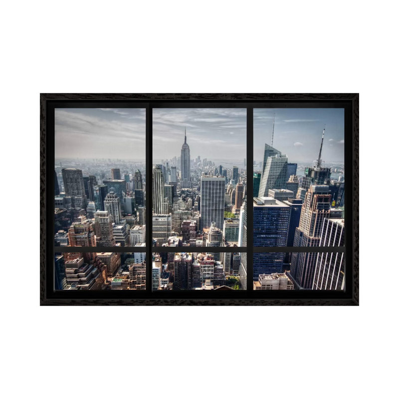 Print on Canvas, Black Framed, 152.5 cm H x 101.5 cm W