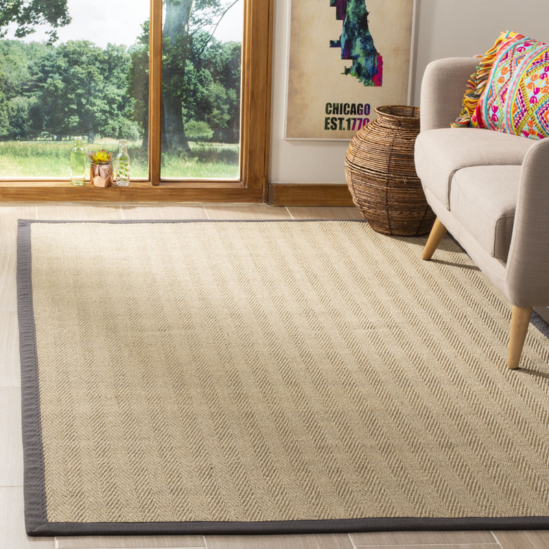 Tapis en fibre de sisal Campbellton, Rectangle 8 pi x 10 pi