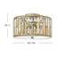 Mereworth 3-Light 16.5" Flush Mount-484196162