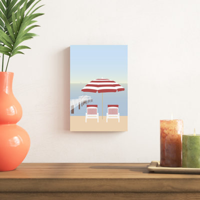 " Lido Di Camaiore I " by Gurli Soerensen Painting Print