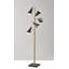 Lampe sur pied à branches 72 "Baskerville