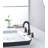 8-Inch Widespread Bathroom Faucet With Dual Handles, Metal Pop-Up Drain & 24" Supplies-114194499
