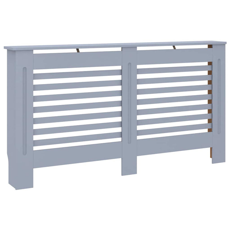 Housse de radiateur avec tablette de rangement supérieure Sarabia, Marron, H 32,1 po x l 30,7 po x P 7,5 po