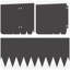 103 cm W Steel Lawn Edging Fencing-130025175-130025182